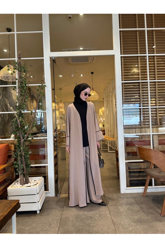 Tesettür Rüya Takım Vizon Model-540