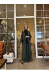 Tesettür Rüya Takım Haki Model-540