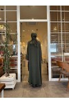 Tesettür Rüya Takım Haki Model-540