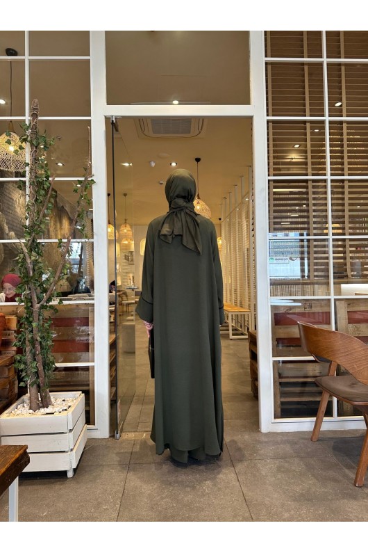 Tesettür Rüya Takım Haki Model-540