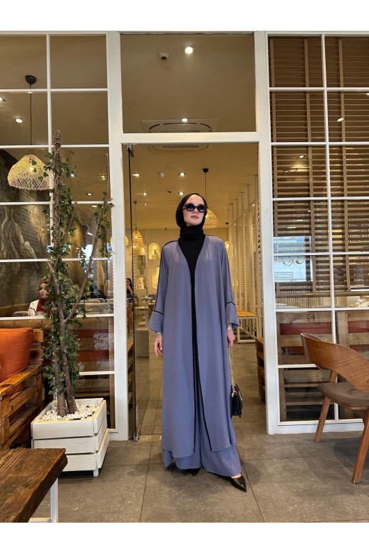 Tesettür Rüya Takım Gri Model-540