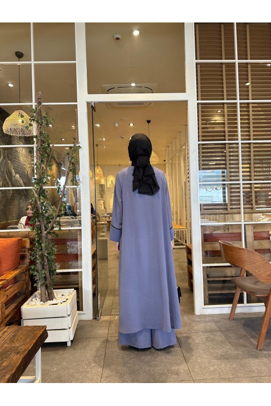 Tesettür Rüya Takım Gri Model-540